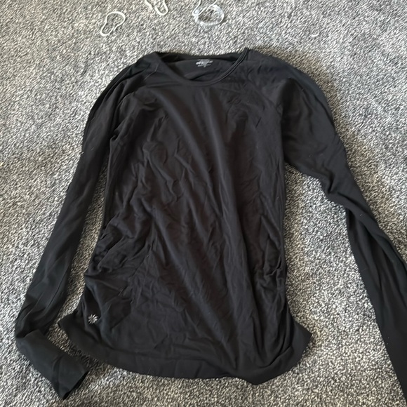 Athleta Tops - Athleta long stretchy black long sleeve